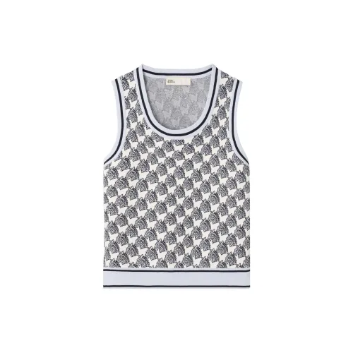 TORY BURCH SS24 Tank Tops Women's Bright Blue