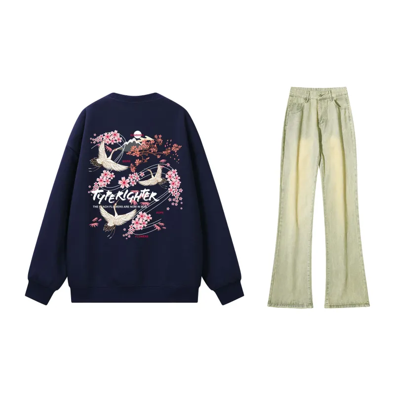 TYPERIGHTER Sweatshirt Set Unisex-9