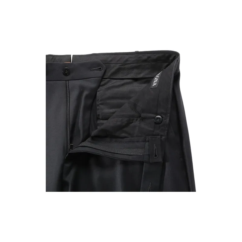 Zegna SS24 Suit Trouser Men's Black-3