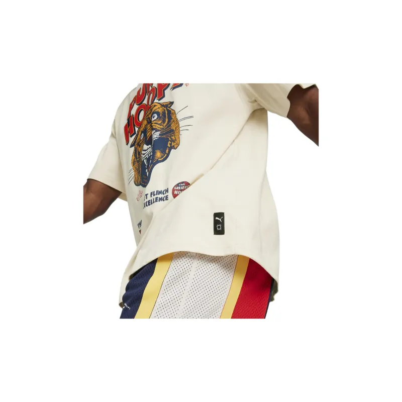 PUMA T Shirt Men's High Mountain Snow-5
