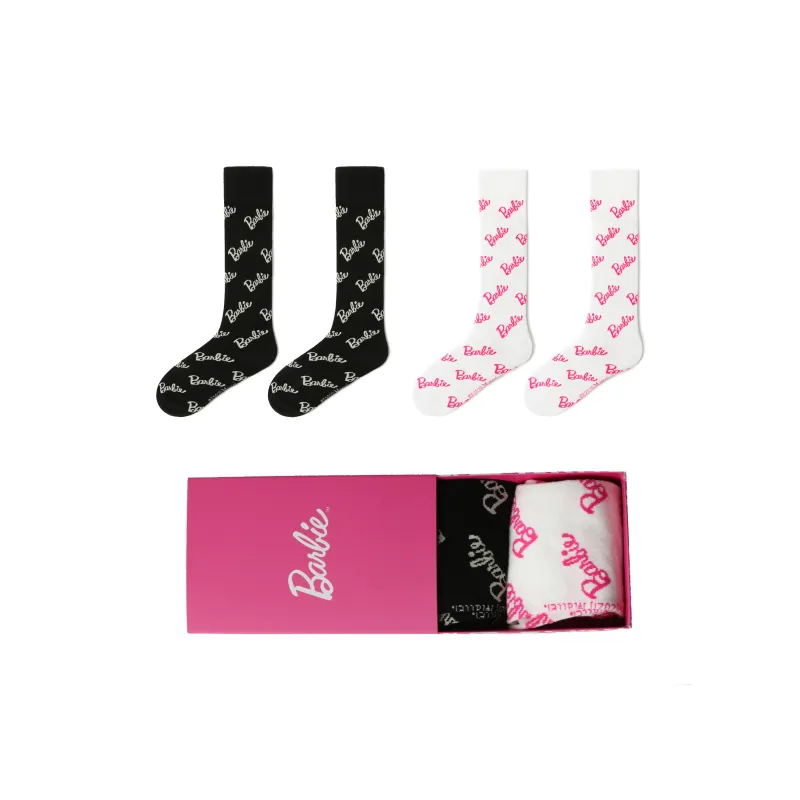 MISS CURIOSITY x Barbie Mid Calf Socks Women's-5