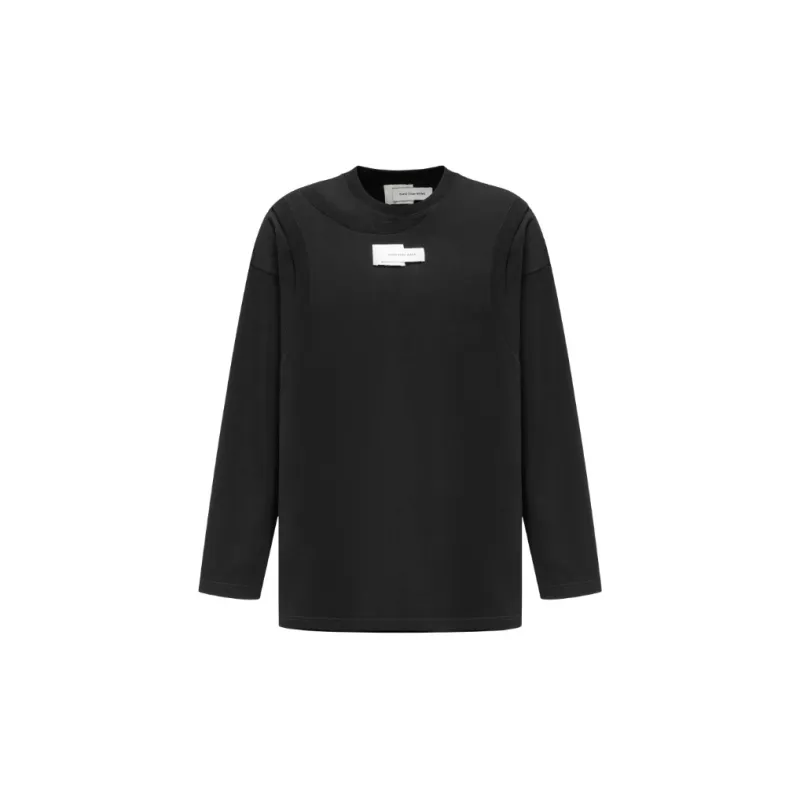 Feng Chen Wang Double neck Jersey T shirt-1