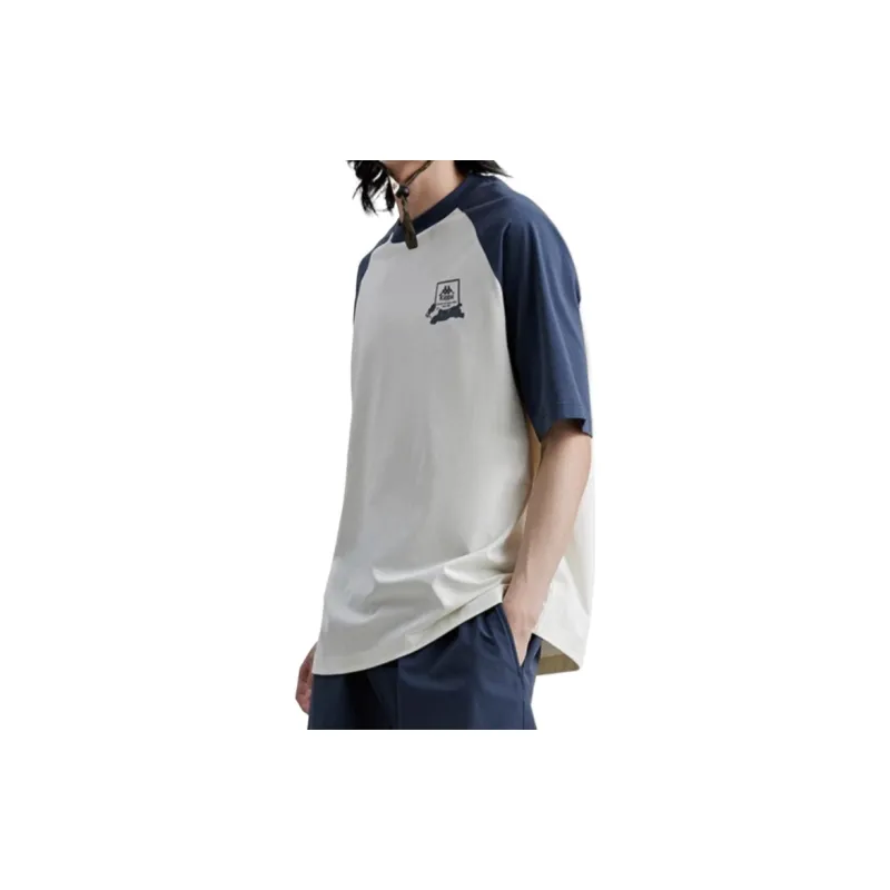 Kappa T-Shirts Unisex Sea Sand-3