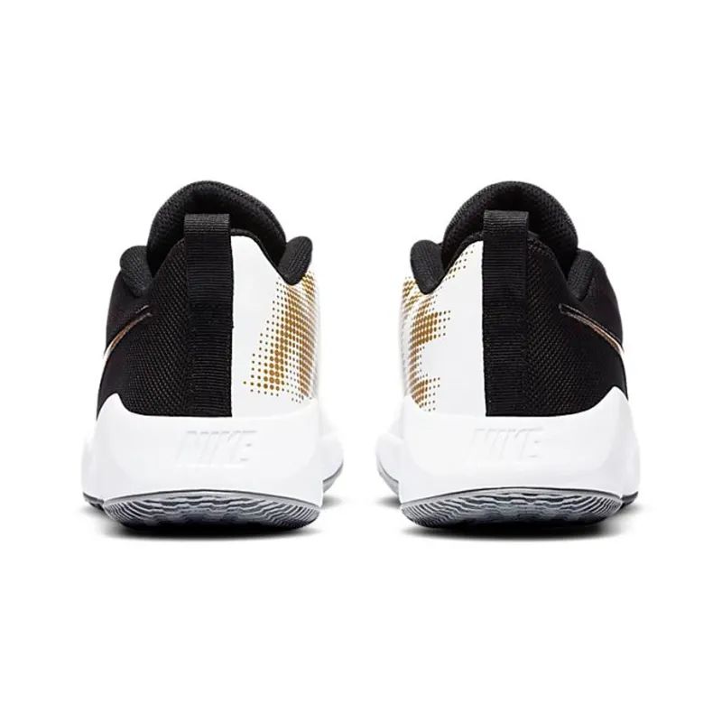 Nike Team Hustle Quick 2 Black Metallic Gold GS-4