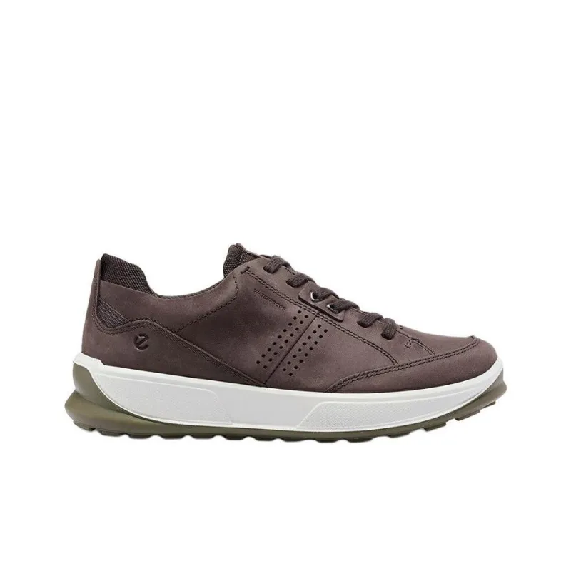 Ecco Abrasion Resistant Low Top Casual Shoes Men's Coffee-1