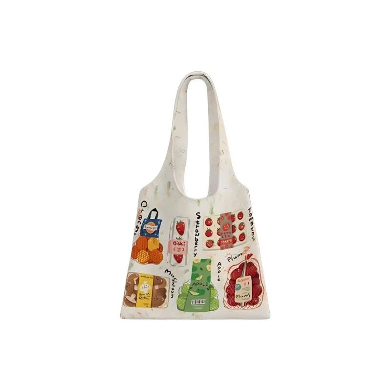 AOSONG Suede Tech Fabric Shoulder Bag Large Size Women's Multicolor-3
