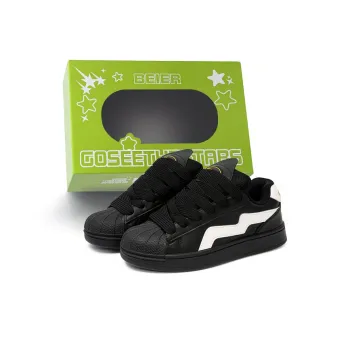 BEIER Couple Versatile Shell Head Low Top Skateboard Shoes Unisex
