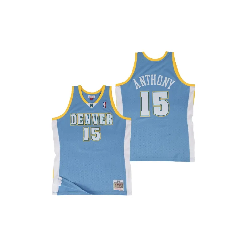 NBA Denver Nuggets Road 2003 04 Carmelo Anthony Swingman Jersey-2
