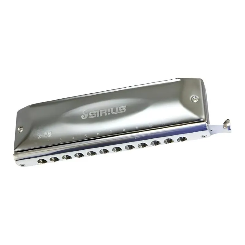 SUZUKI Suzuki Sirius-64C Sirius Collection C Tuning 16-Hole 64-Note Semitone Harmonica-4