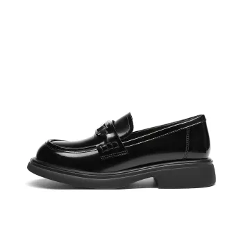 GOLDLION Loafers Women's Burgundy/Black