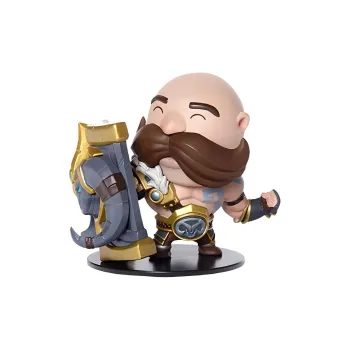 LEAGUE OF LEGENDS Braum, The Heart Of The Freljord Lol Chibi Figures 9.3cm