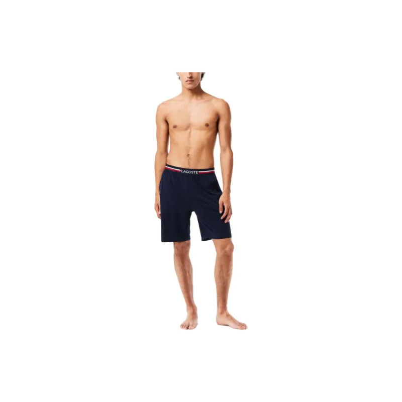 LACOSTE Casual Shorts Men's Blue-2