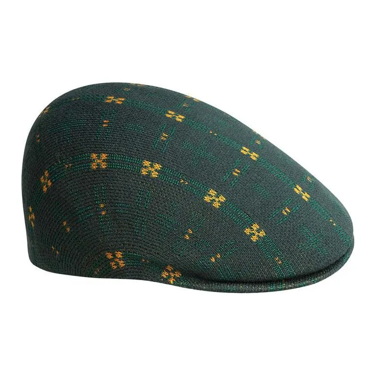 KANGOL Modified Acrylic Acrylic Recycled Polyester Wool Nylon Berets Unisex Green-1