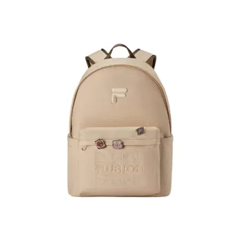 FILA FUSION Fabric Backpack Extra Small Unisex Light Brown Gray