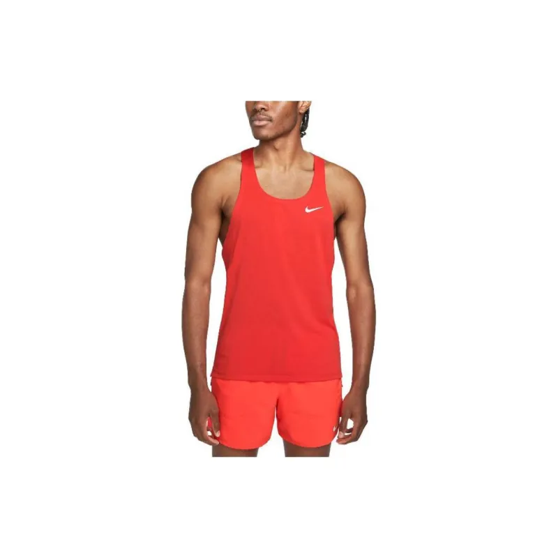 Nike Tank Tops Men's Orange Red-1