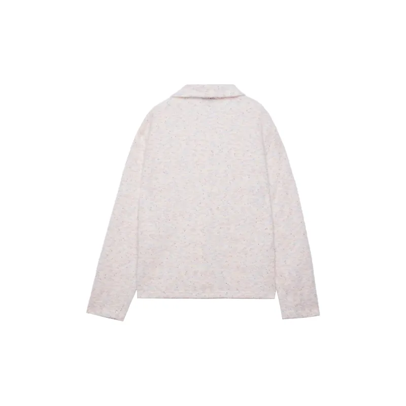 LOOKUN Sweatshirts Unisex Ecru-1