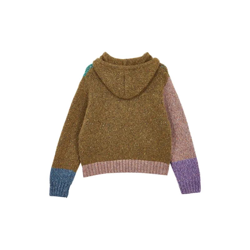MLMR Knitwear Women's Yellow Brown-1
