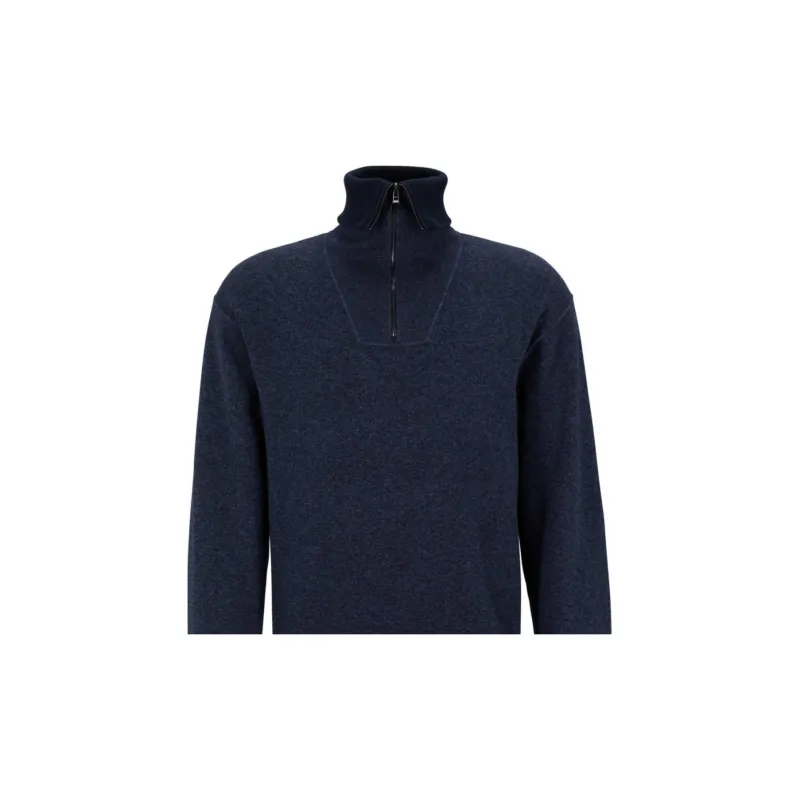 HUGO BOSS SS24 Knitwear Men's Marine Blue-3