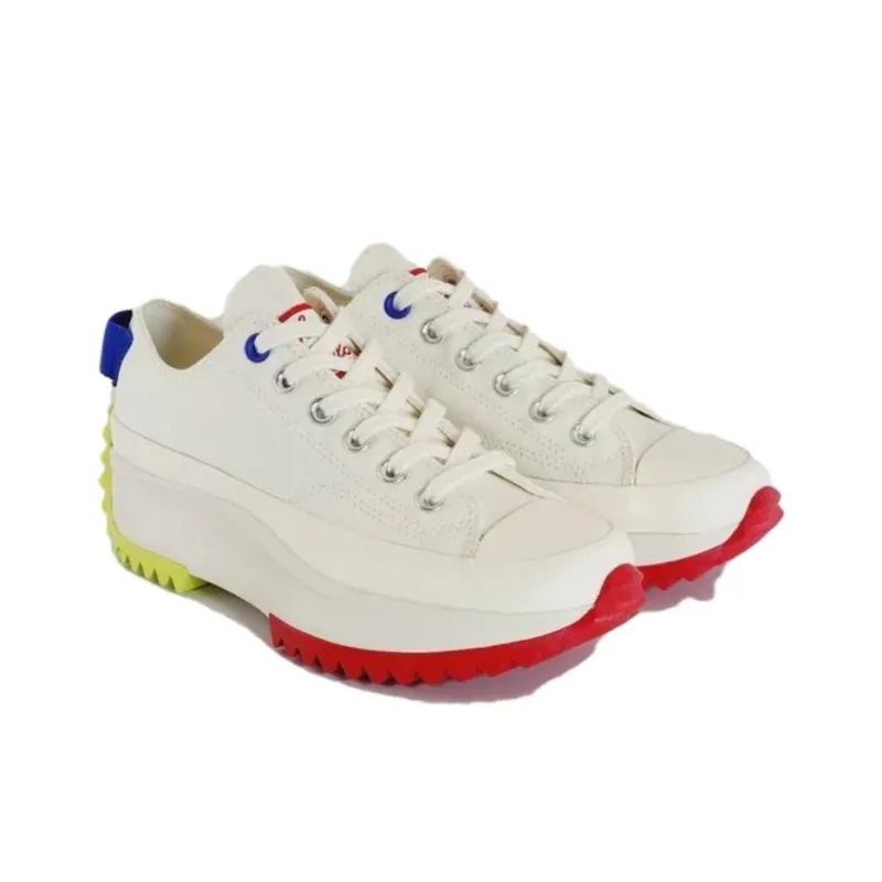 Converse Run Star Hike Platform Low 'Egret Blue Flame Red'-2