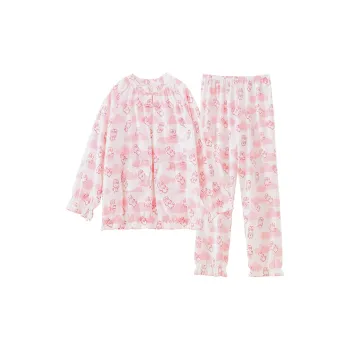 Sleeping Beauty Pajama Set Women's Pink
