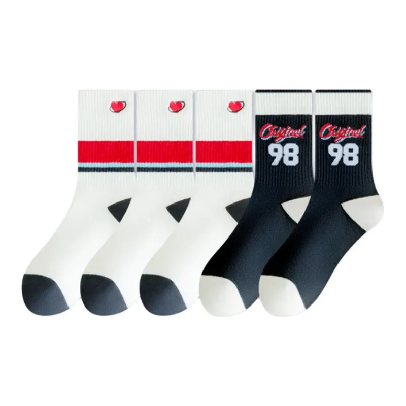 ROBINHOOD Mid Calf Socks Women's 5 Pack-6