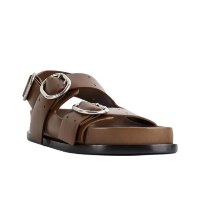 JIL SANDER Strap Sandals Women's Brown-2