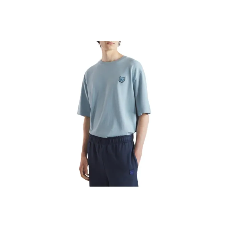 Maison Kitsune Bold Fox Head Patch Oversized T Shirt-3