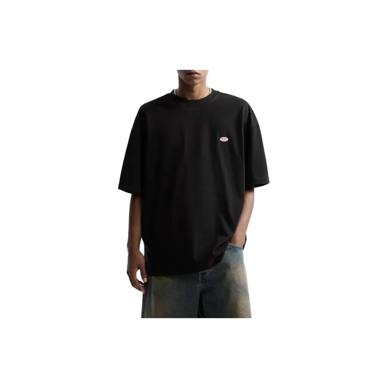 ZARA T-Shirts Men Black-2