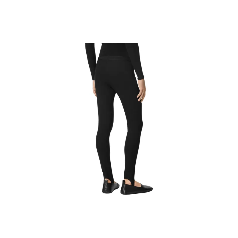 VERSACE Logo waistband Leggings-3