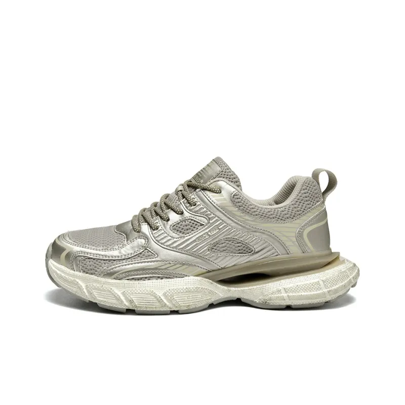 AOKANG Fashion Classics Series Height Increasing Lightweight Slip-Resistant Low-Top Chunky Sneakers Men's Exclusive Box-0