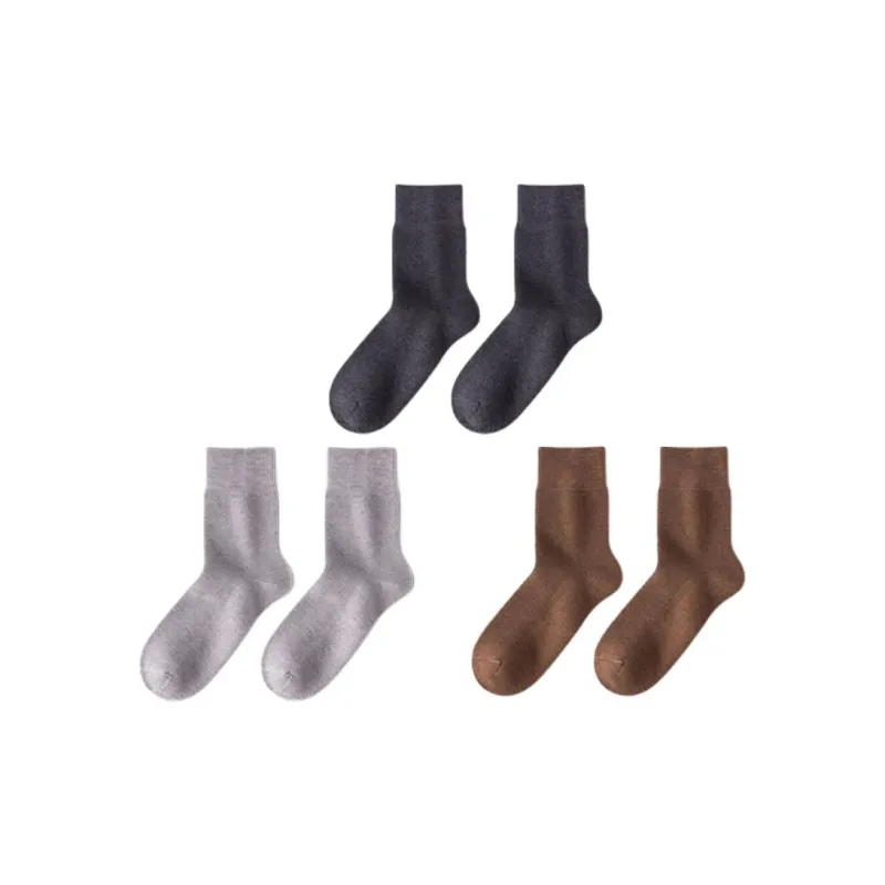 HLA Mid Calf Socks Men's 3 Pack-14