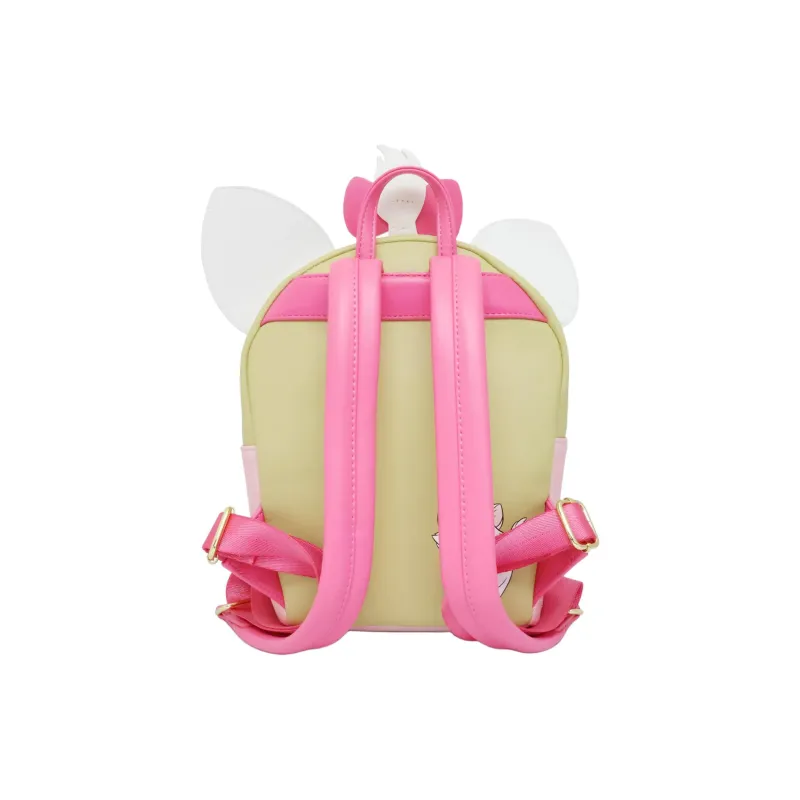 Disney Synthetic Leather Backpack Mini Women's Green & Pink-3