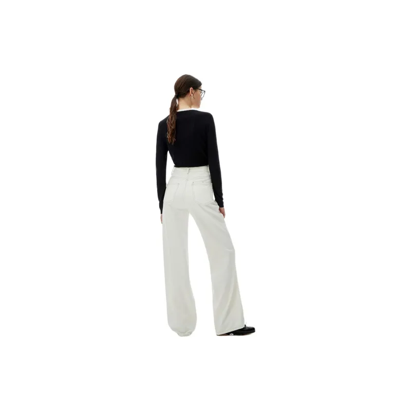 FHMY Jeans Women's White-1