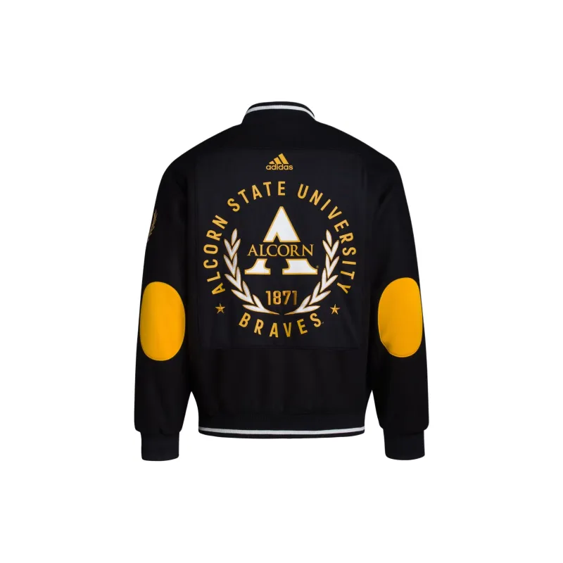 Adidas Free Shipping With AdiClub Alcorn State Dugout Jacket-1