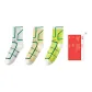 White-Yellow-Green[3 Pack]