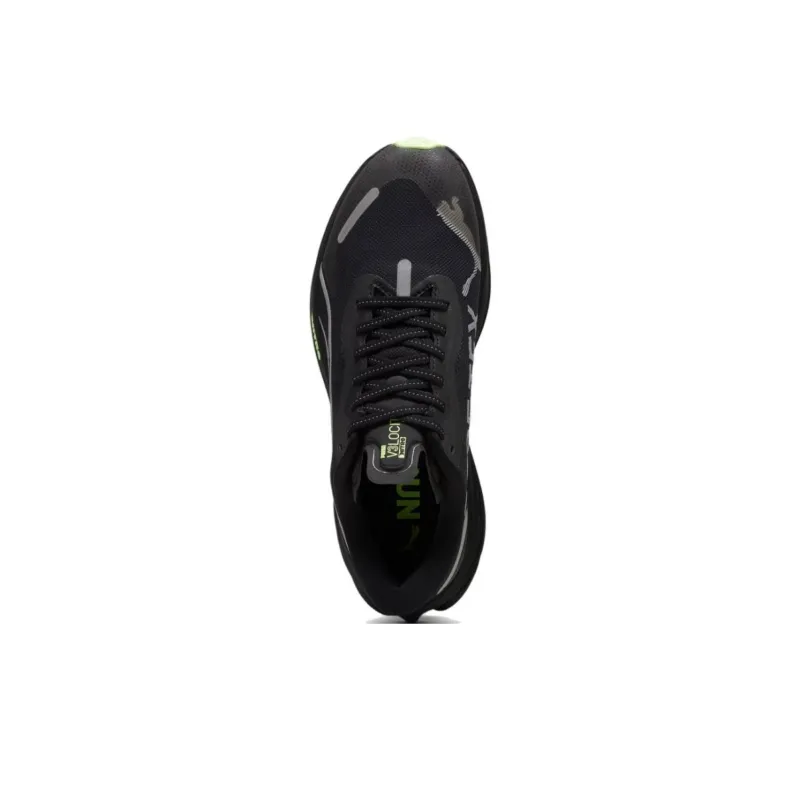 PUMA Velocity Nitro 3 Anti Slip Wear Resistant Low Top Running Shoes Men's Black-2