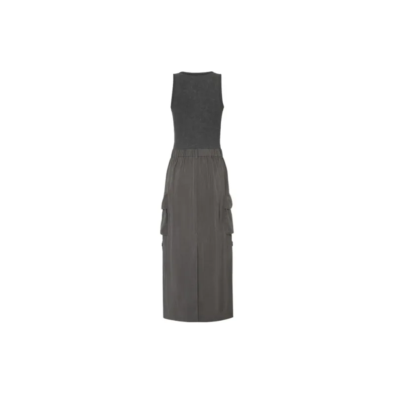 MOCO Sleeveless Dress Women's Smoke Gray-1