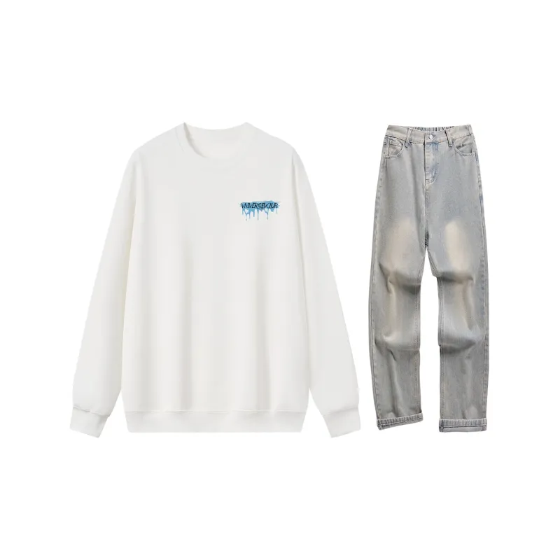 VniVerseVClub Sweatshirt Set Unisex-5