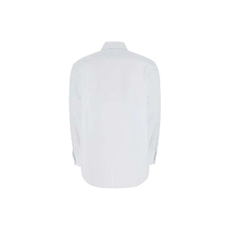 RAF SIMONS Logo Patch Buttoned Denim Shirt-1