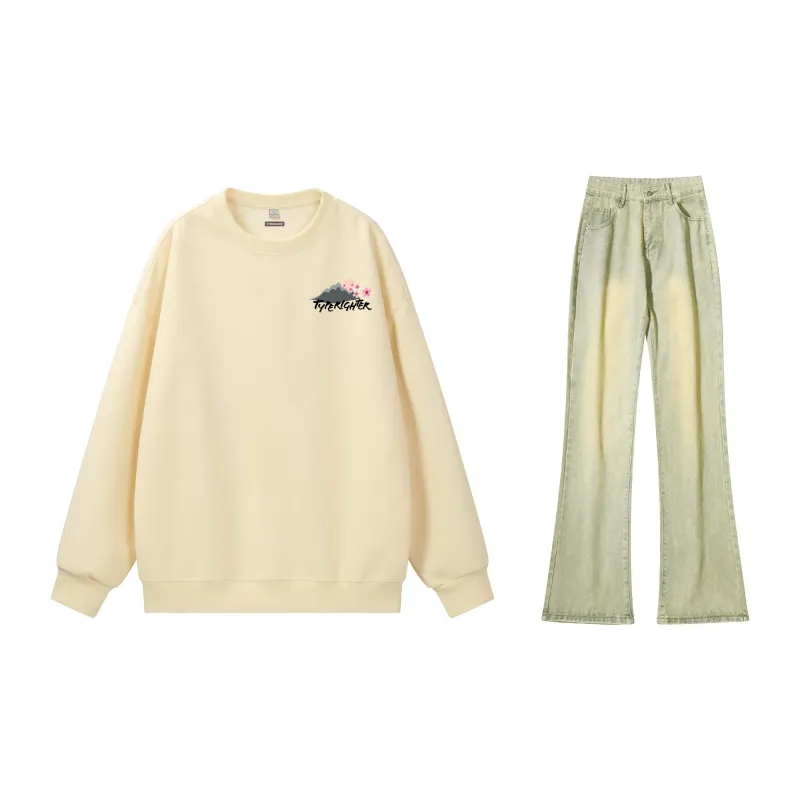 TYPERIGHTER Sweatshirt Set Unisex-13