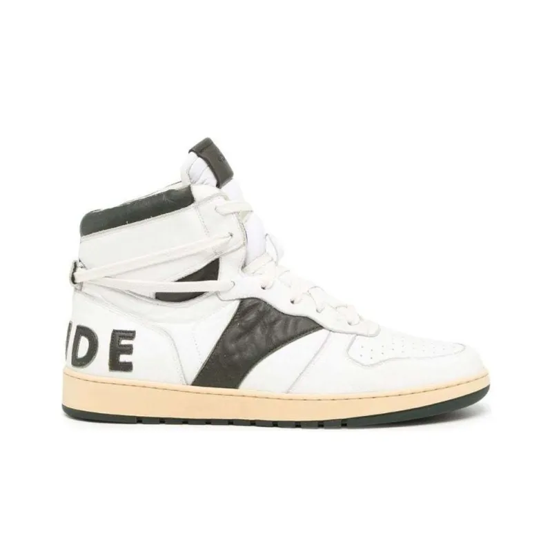 RHUDE Rhecess Smooth High-top Sneakers-1