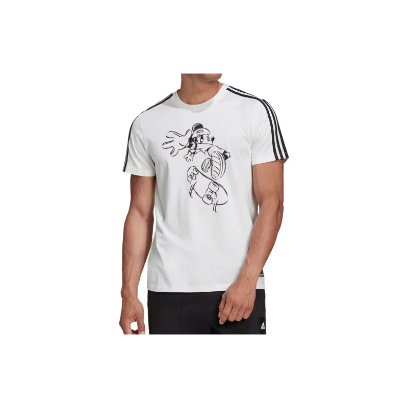 Disney X Adidas T-Shirts Men White-1