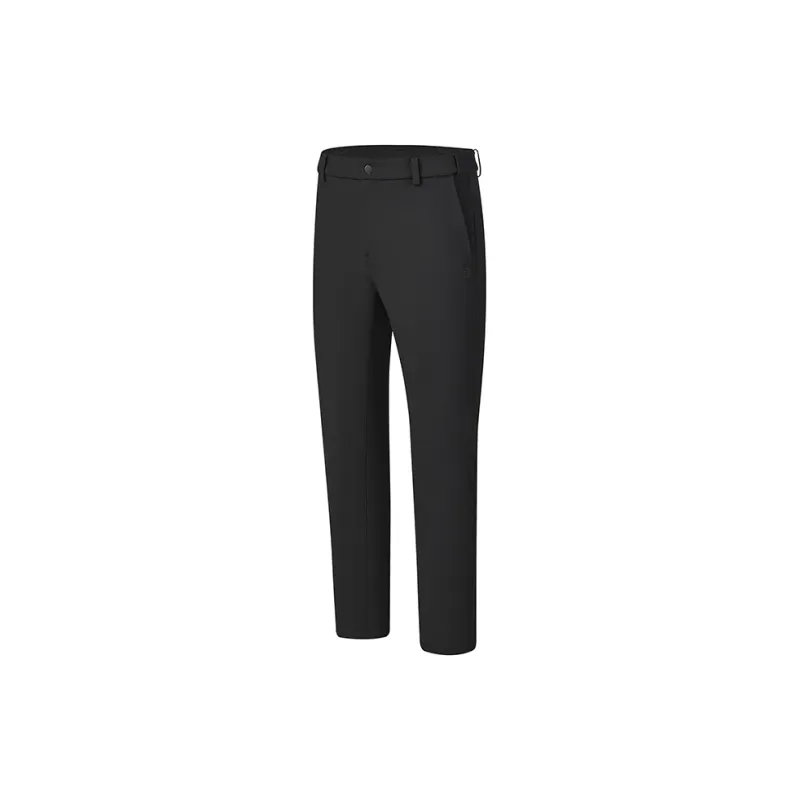 FILA Knitted Sports Pants Men's Pitch Black-1