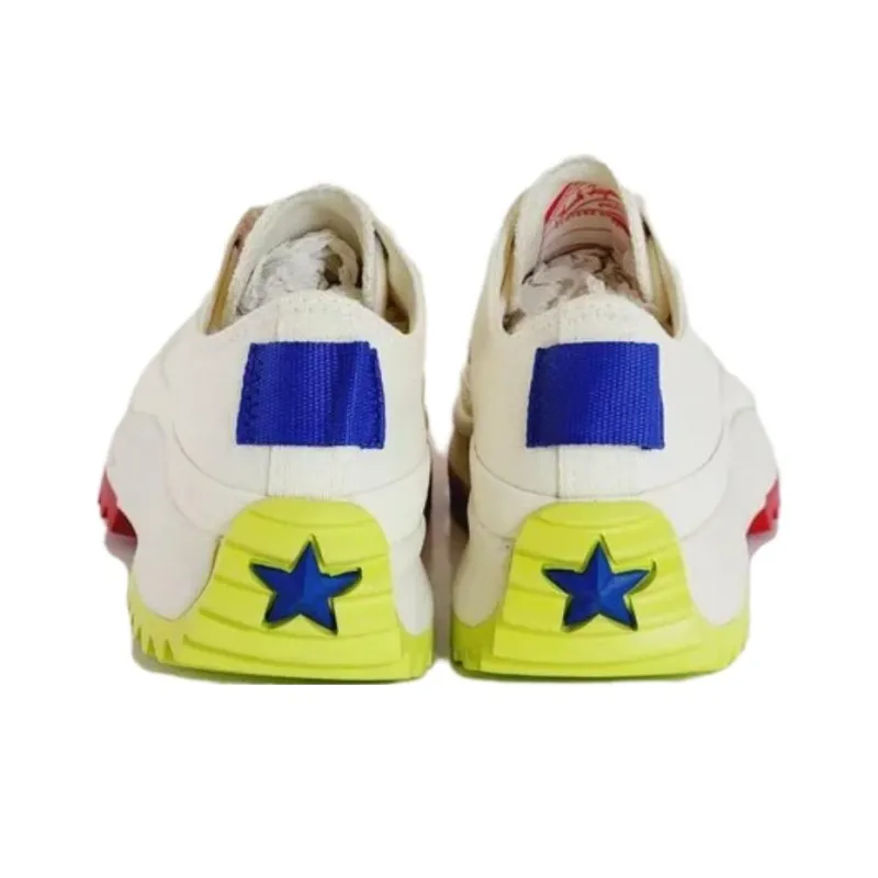 Converse Run Star Hike Platform Low 'Egret Blue Flame Red'-3