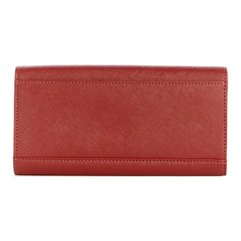 GUESS Artificial Leather Wallet Women's Red-1