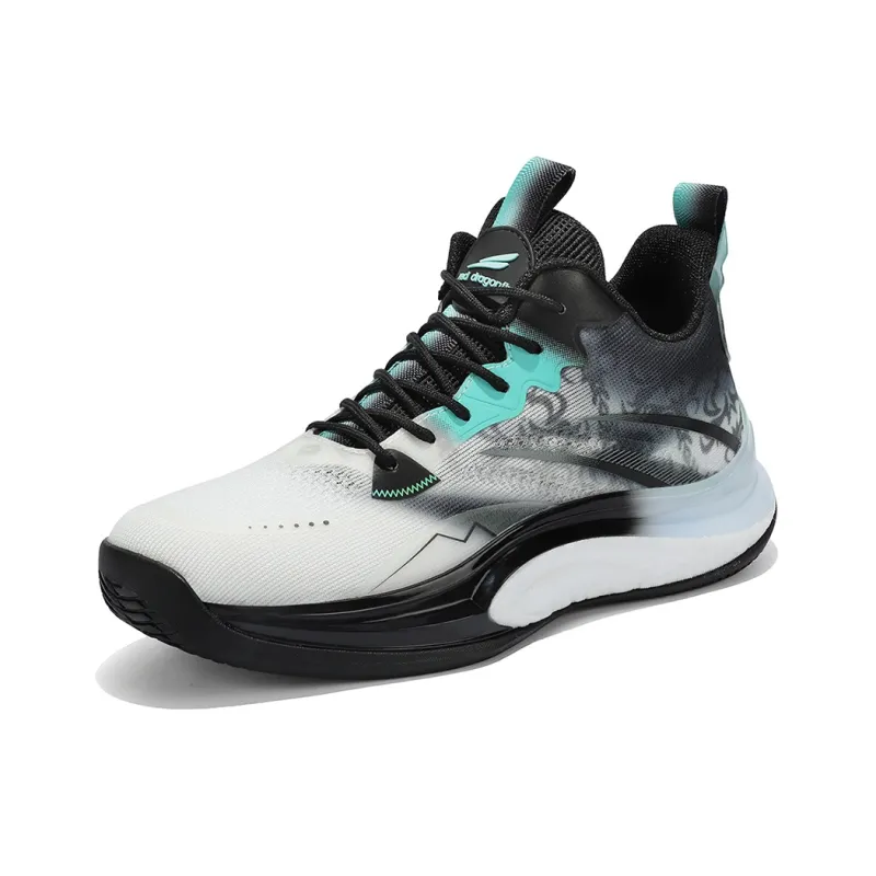 RED DRAGONFLY Trendy Lace-Up Low-Top Basketball Shoes Men's-1