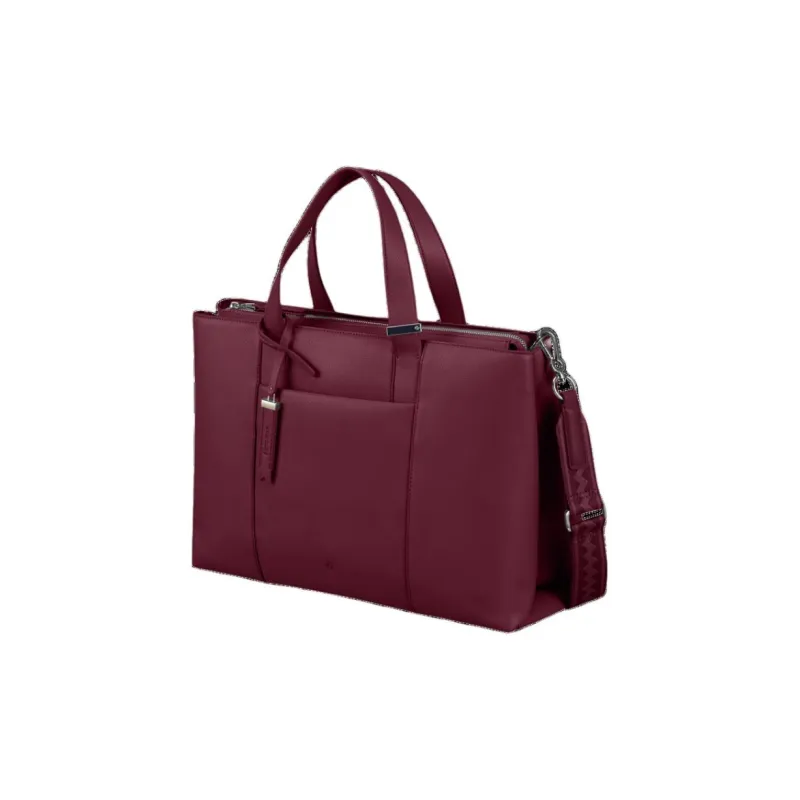 SAMSONITE Polyurethane Crossbody Handbags Women's Garnet Red-1