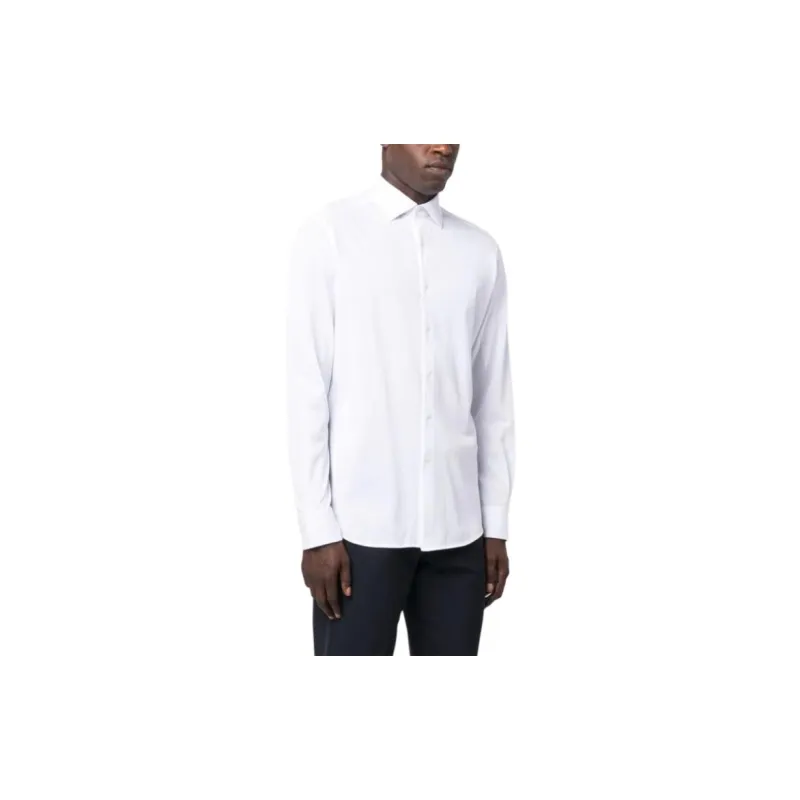 Zzegna Long sleeve Cotton Shirt-3
