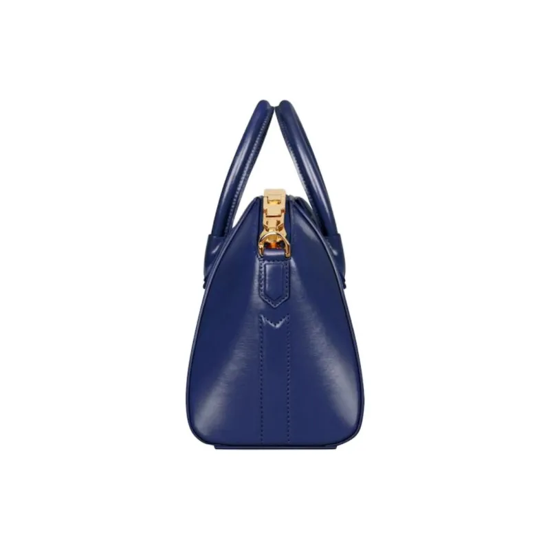 Givenchy Box Calfskin Shoulder Bag, Crossbody Bag, Handbag Mini Women's Gasoline Blue-1