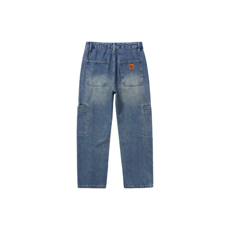 SANTASTIC Cargo Pants Men's Blue-1
